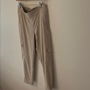 Athleta Beige Lined Utility Pants